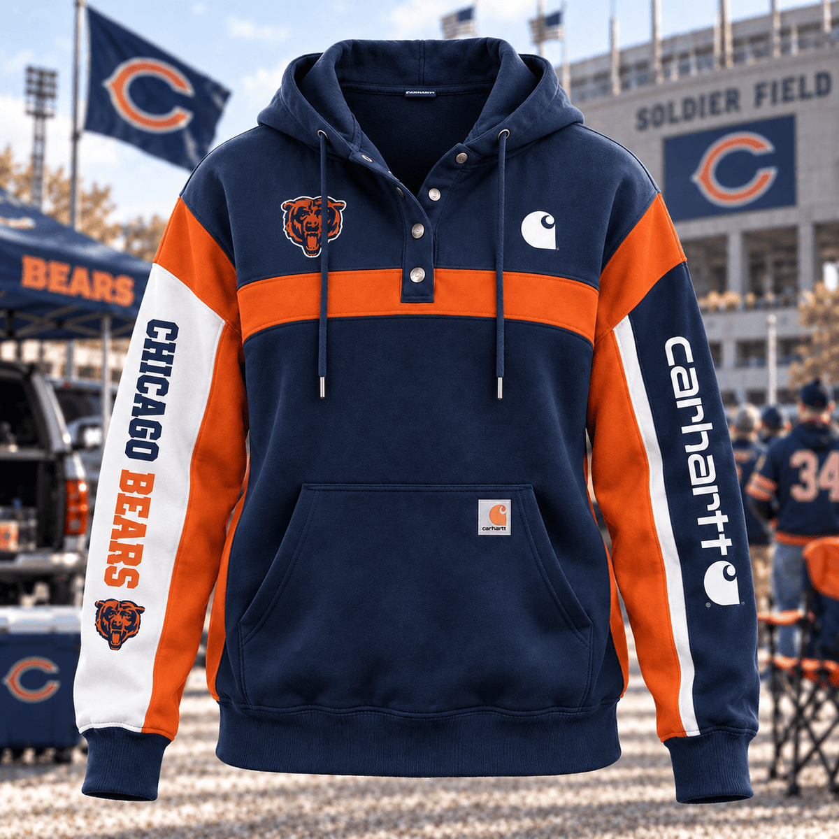 PREMIUM CCB HOODIE COLOR BLOCK TTNL