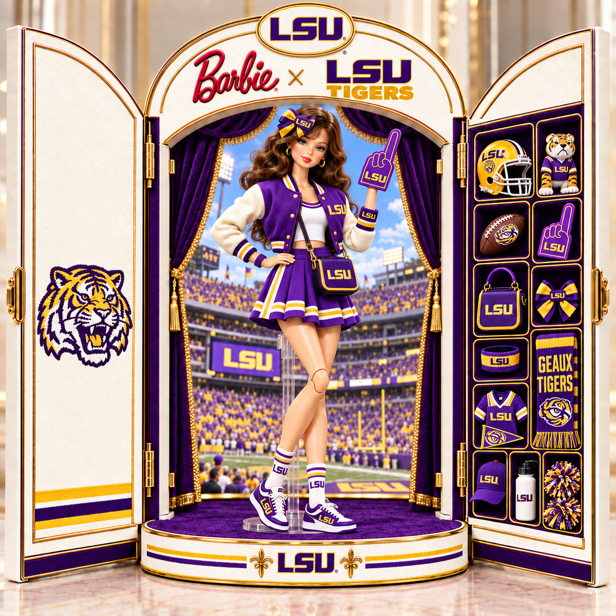 Premium LSU Commemorative Figure TMH