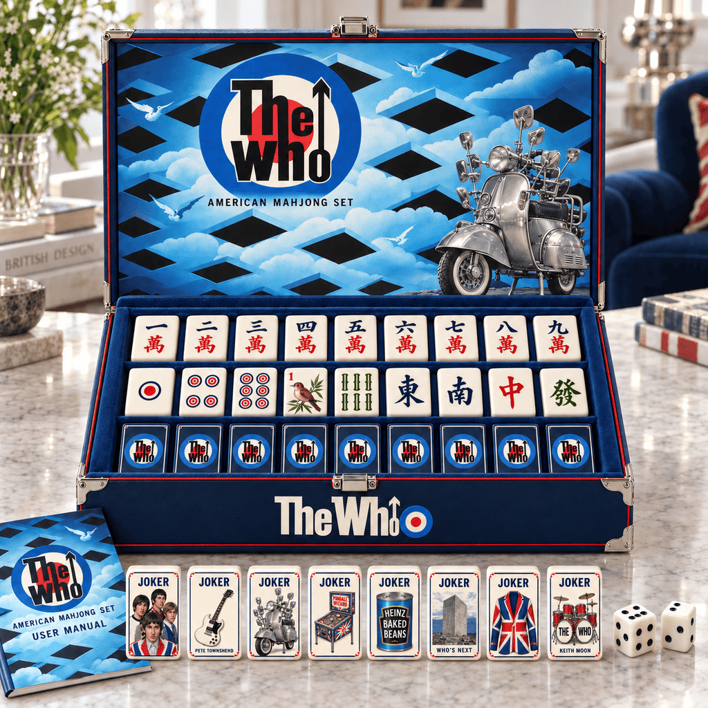 Premium TWO Mahjong Tiles Set TTMH