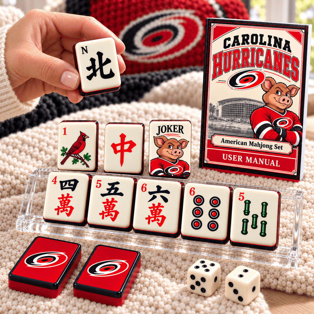 Premium CRH Mahjong Tiles Set TTMH