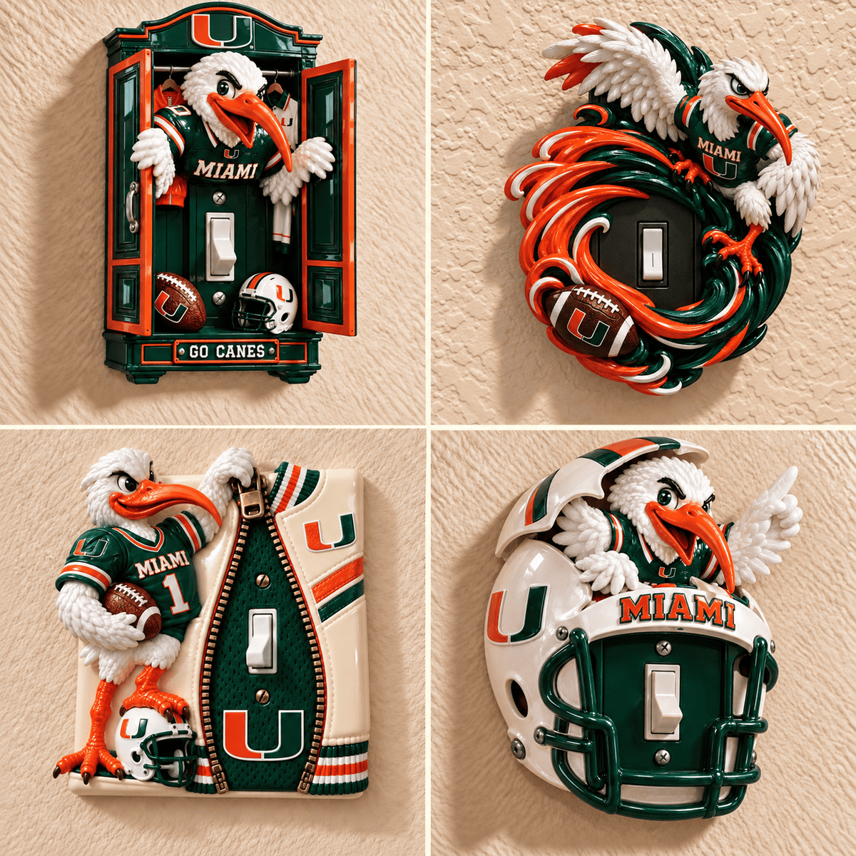 MHC 3D printed switch cover set DNBN