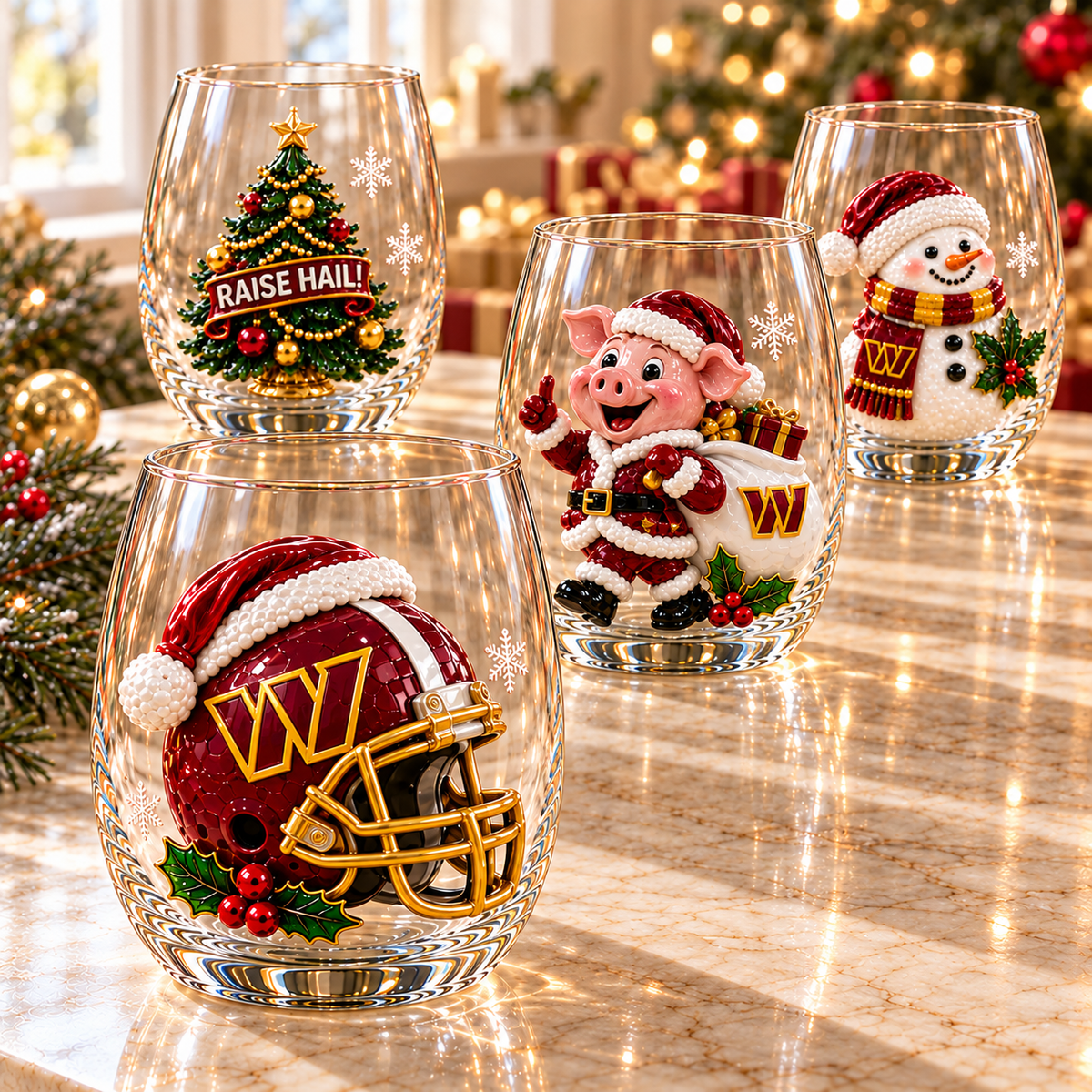 Premium WCD Wine Glass Cup TMH