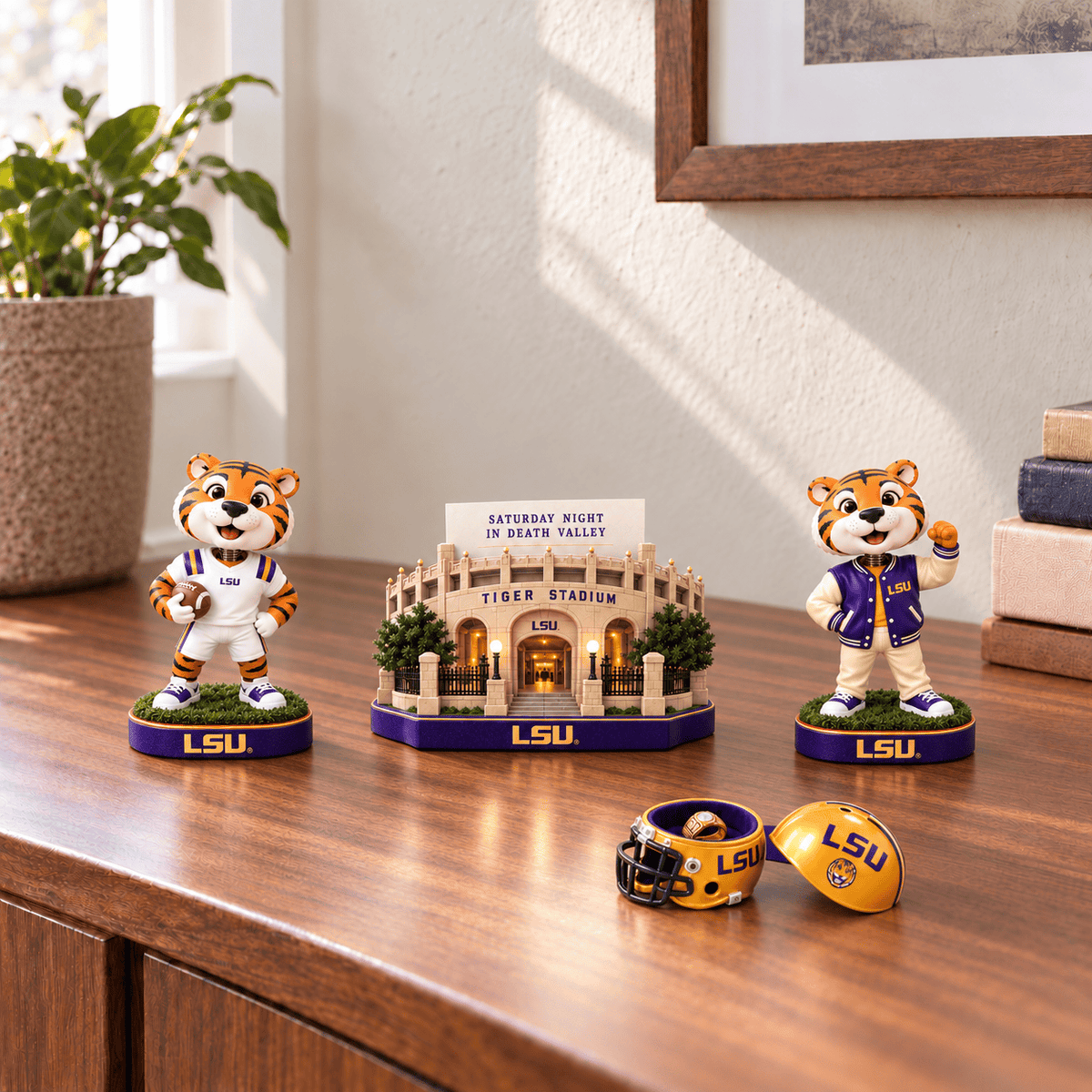 LSU Premium Collectible Figure Set TMH