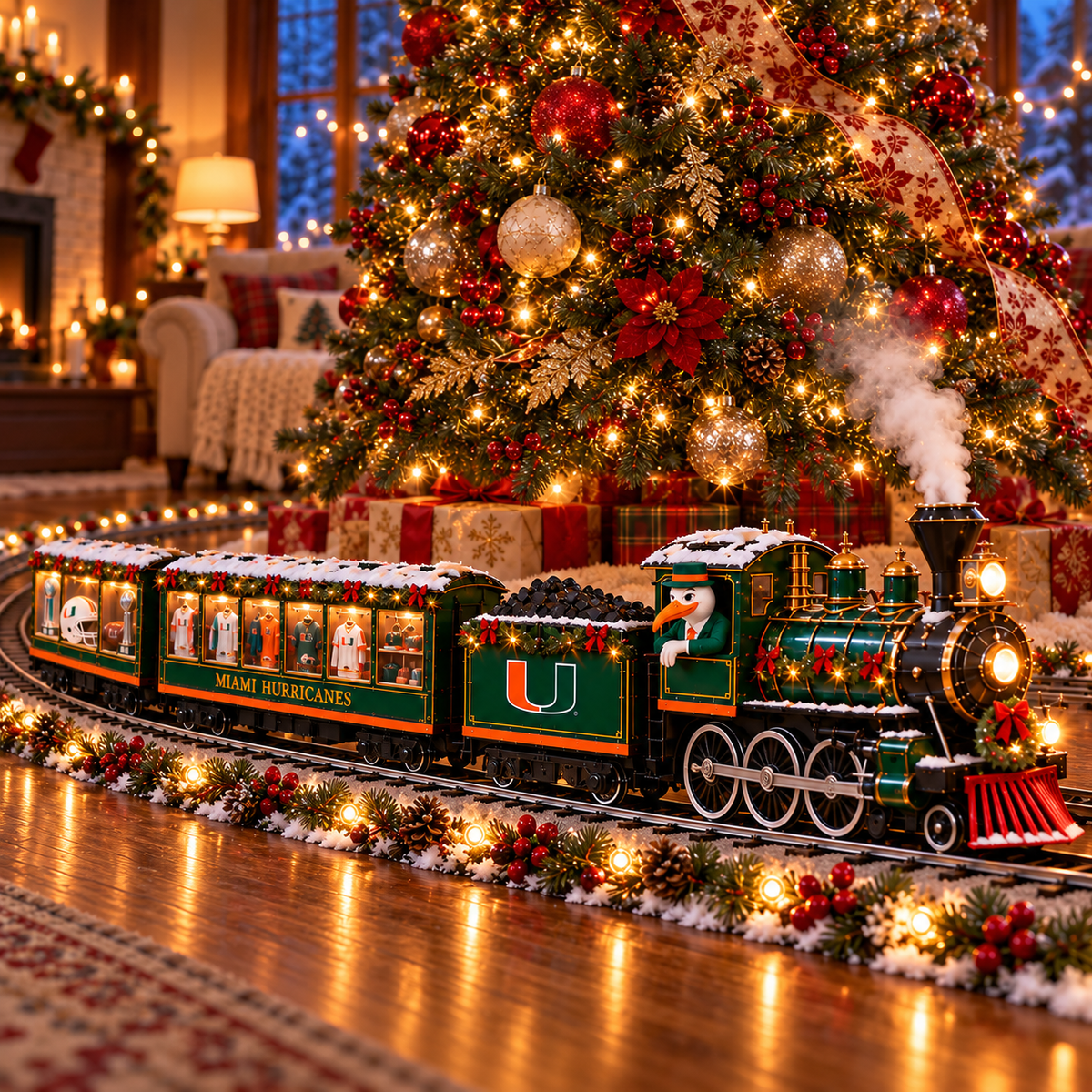 MHC Illuminated Christmas Express Train DNBN