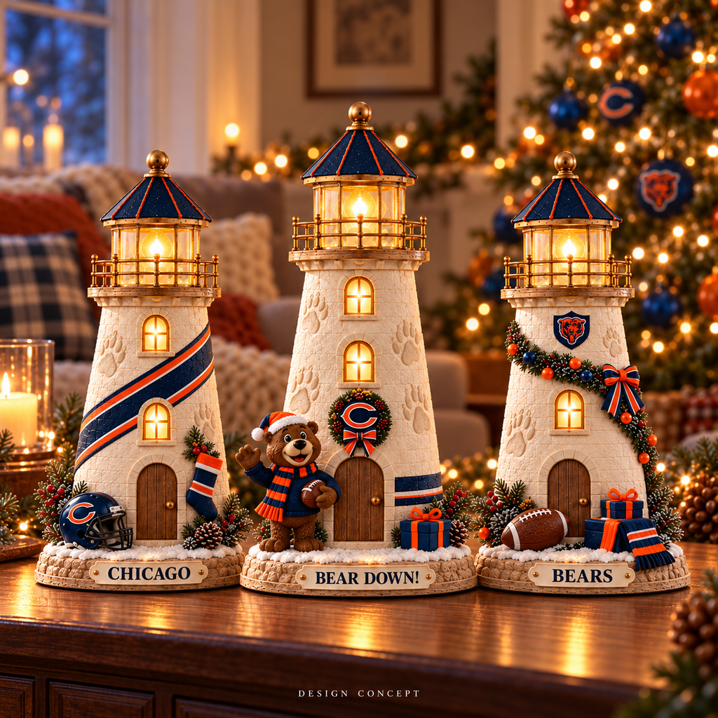 CCB Premium Holiday Lighthouse Trio TMH