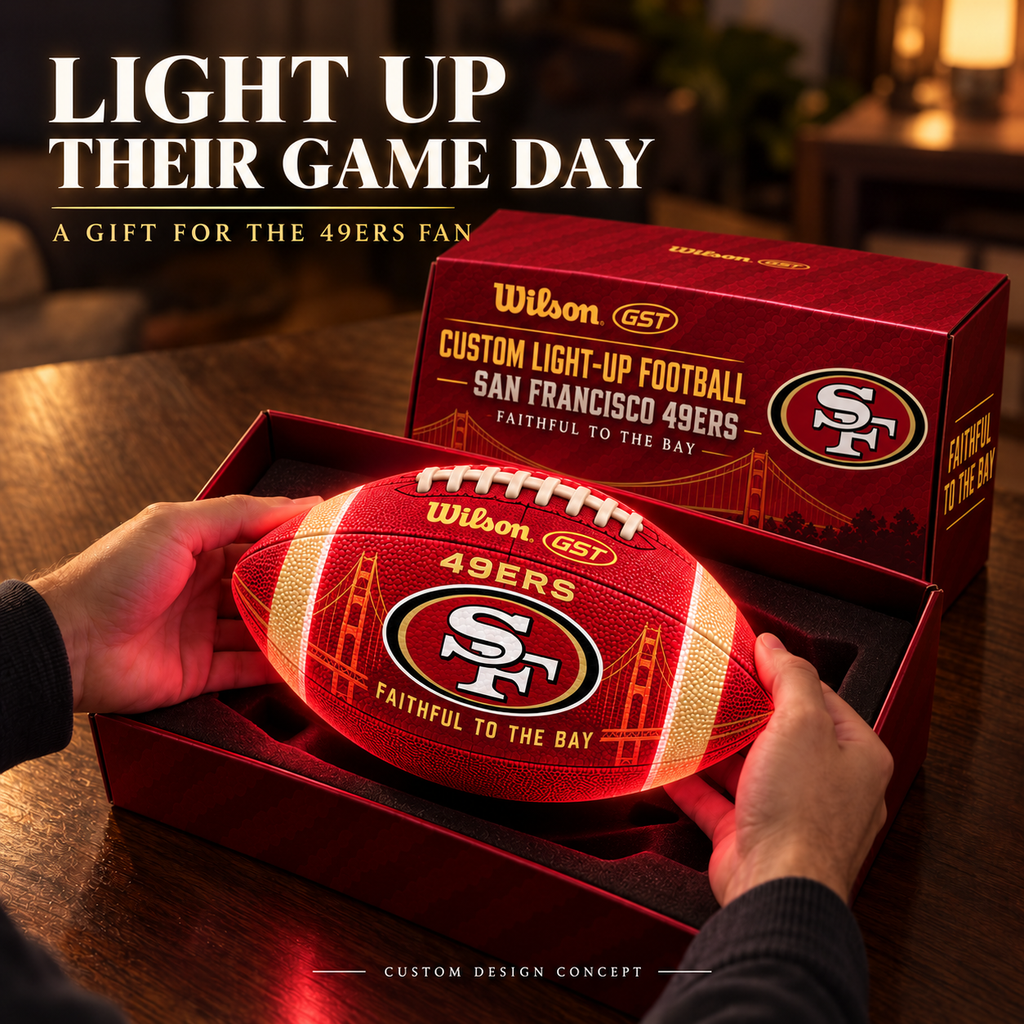 SF49 Premium Light-Up Football NHVH