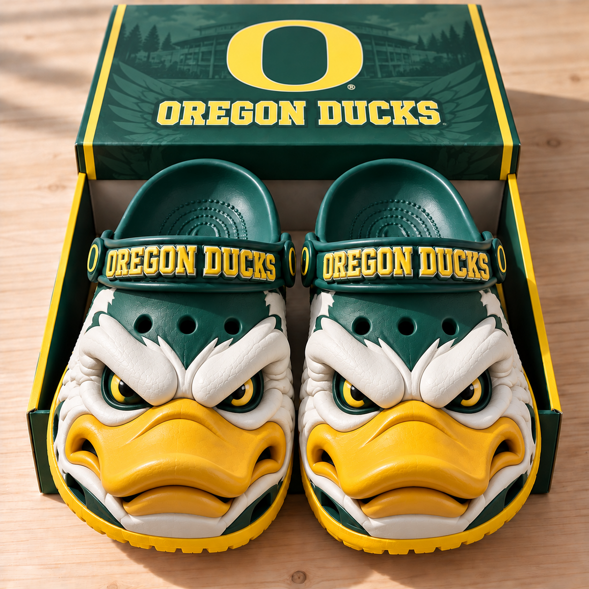 ORD Premium FIERCE 3D MASCOT CLOGS HQH