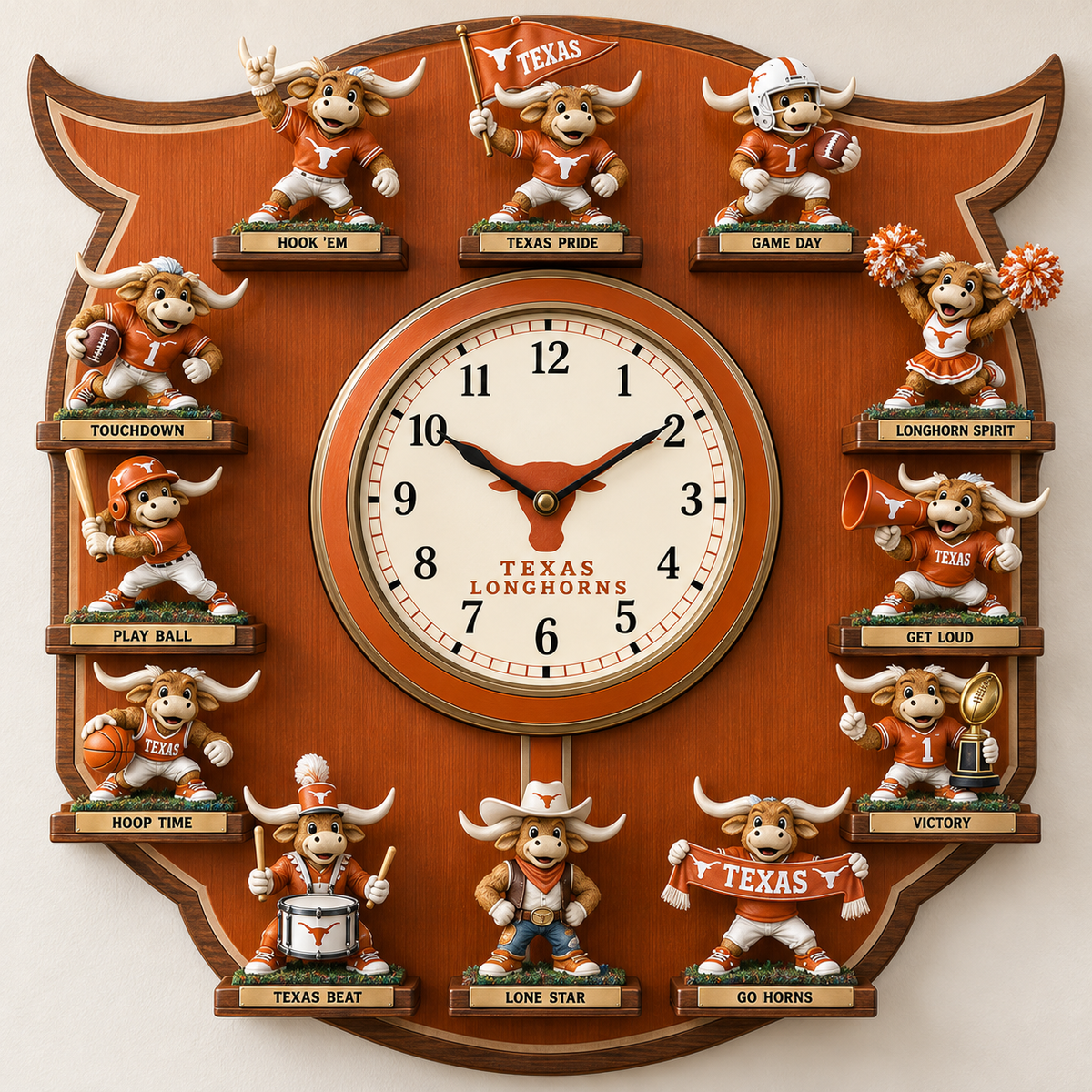 TLS Premium Mascot Sculpture Clock Collection PTKL