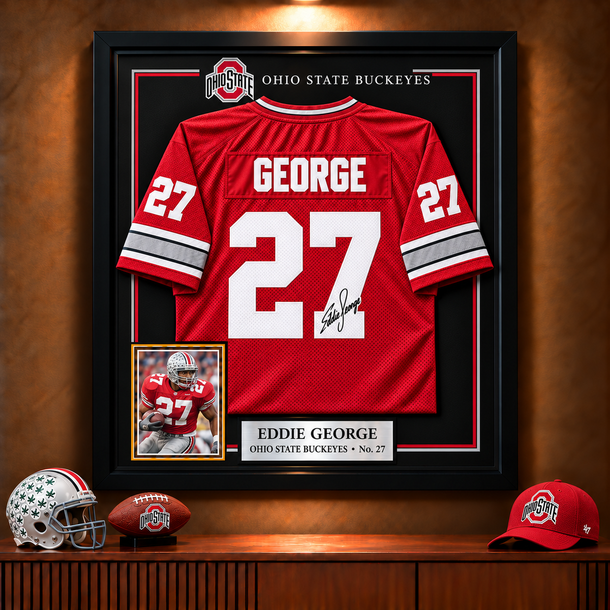 OSB Legendary jersey display frame PNPA