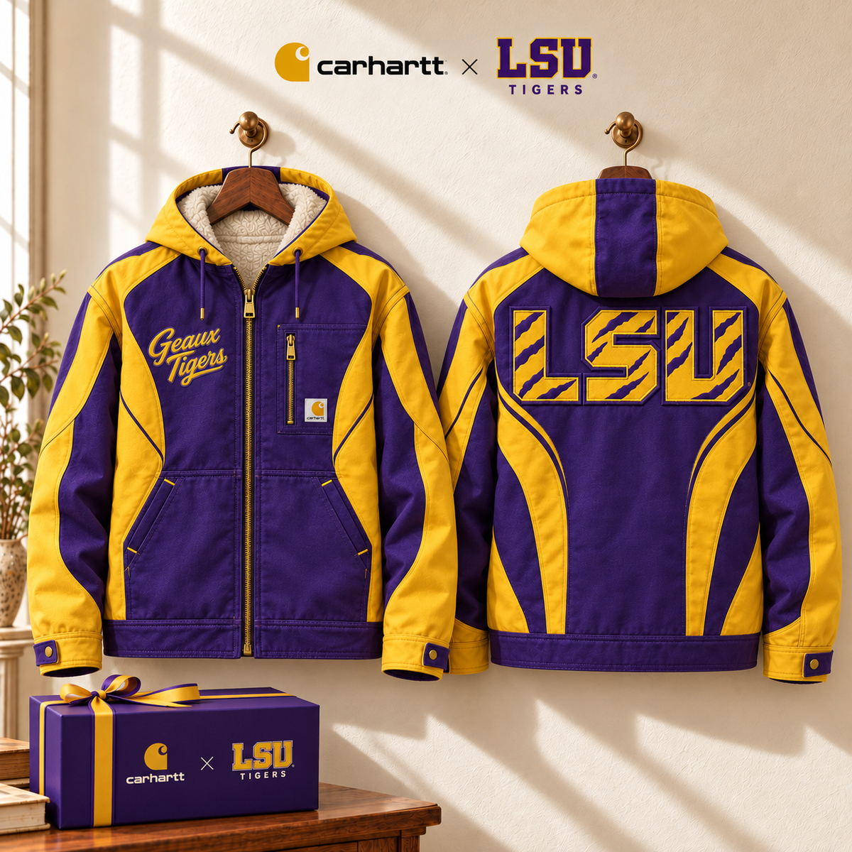 LSUT Premium Hooded Jacket NHVH