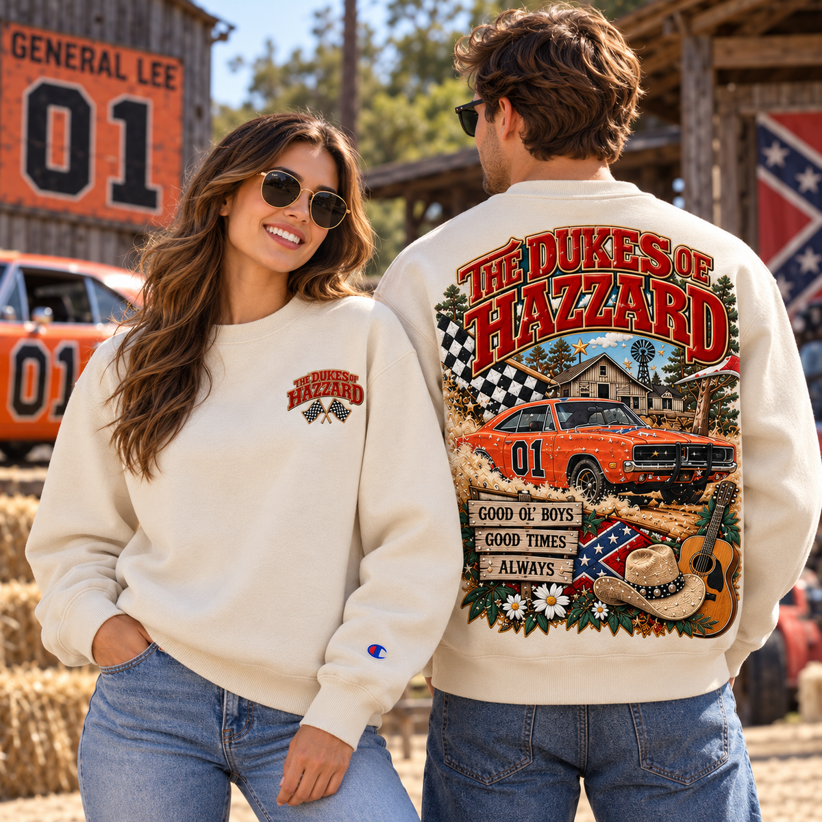 TDH Premium Embroidered Crewneck Sweatshirt BMD