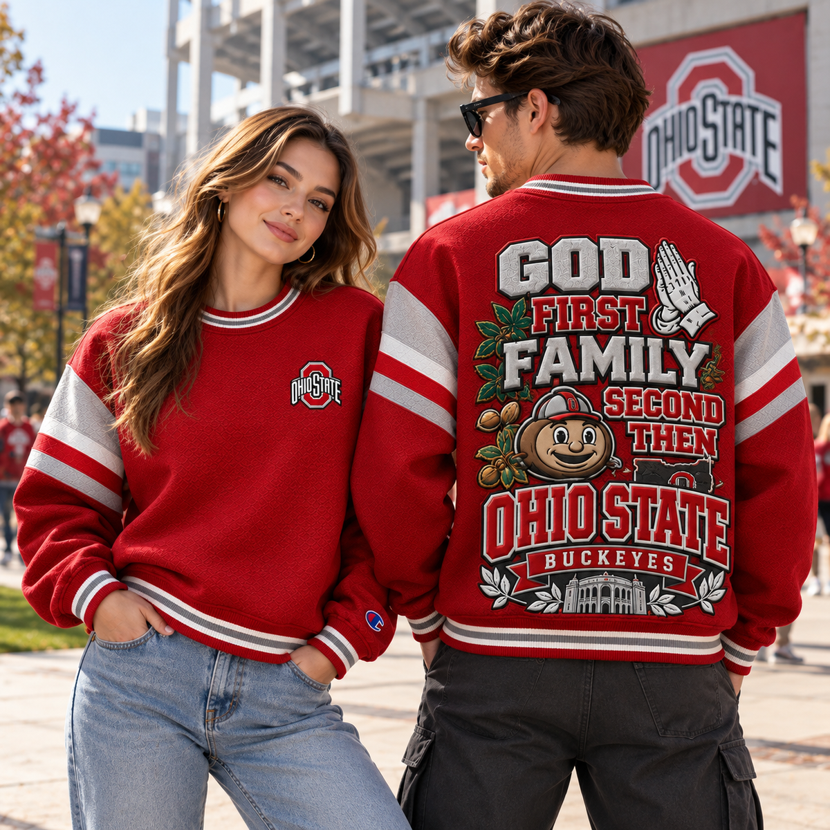 OSB Premium Embroidered Crewneck Sweatshirt BMD