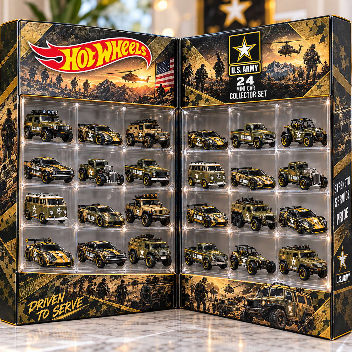 USAR Premium Mini Car Advent Calendar NTNA
