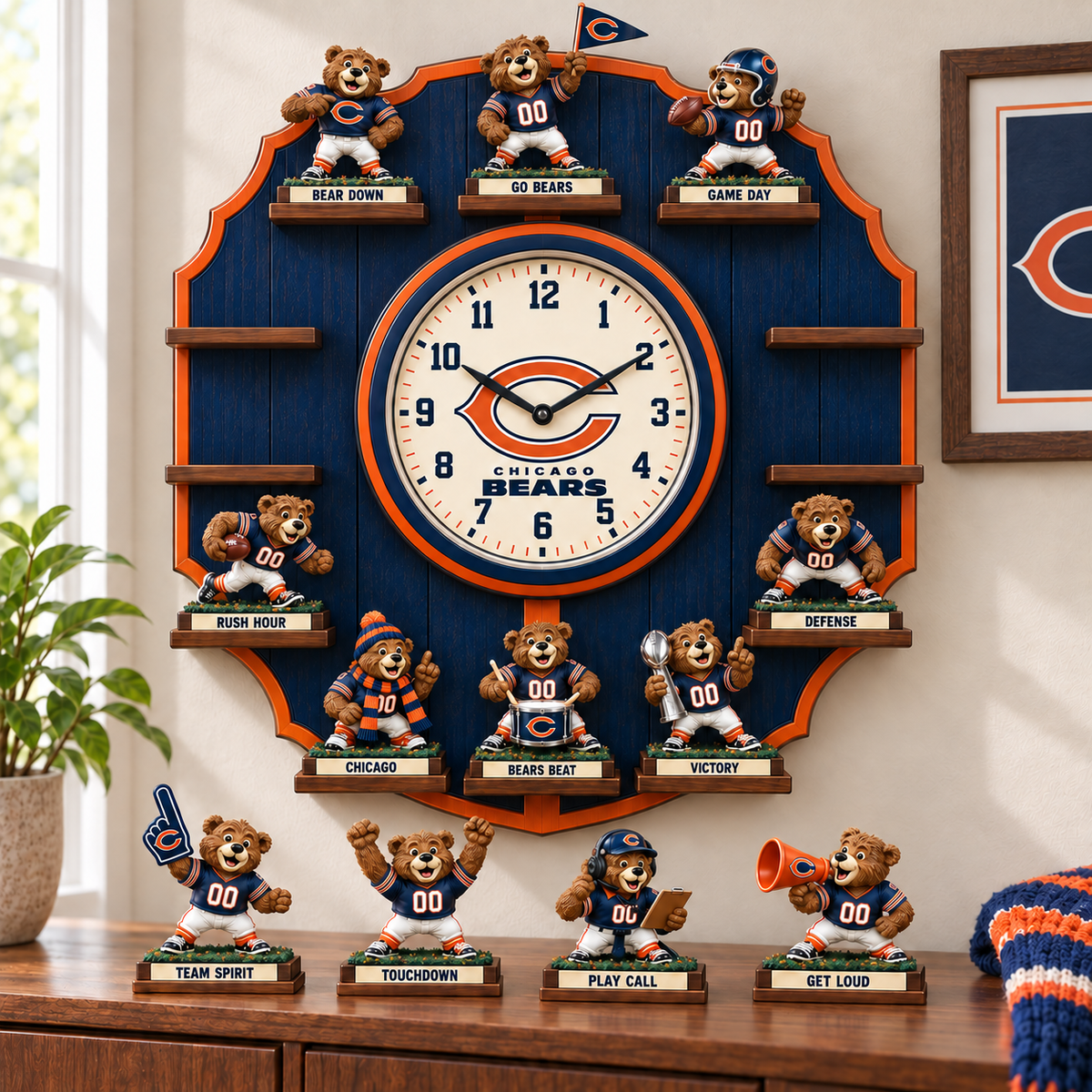CCB Premium Mascot Sculpture Clock Collection PTKL