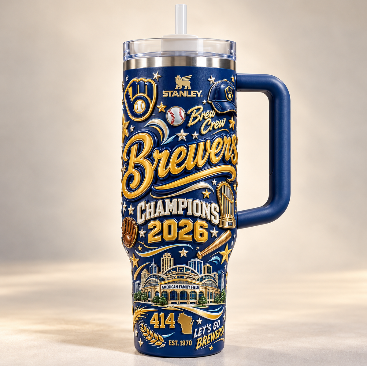 MLKB 40oz Tumbler With Handle HTTT