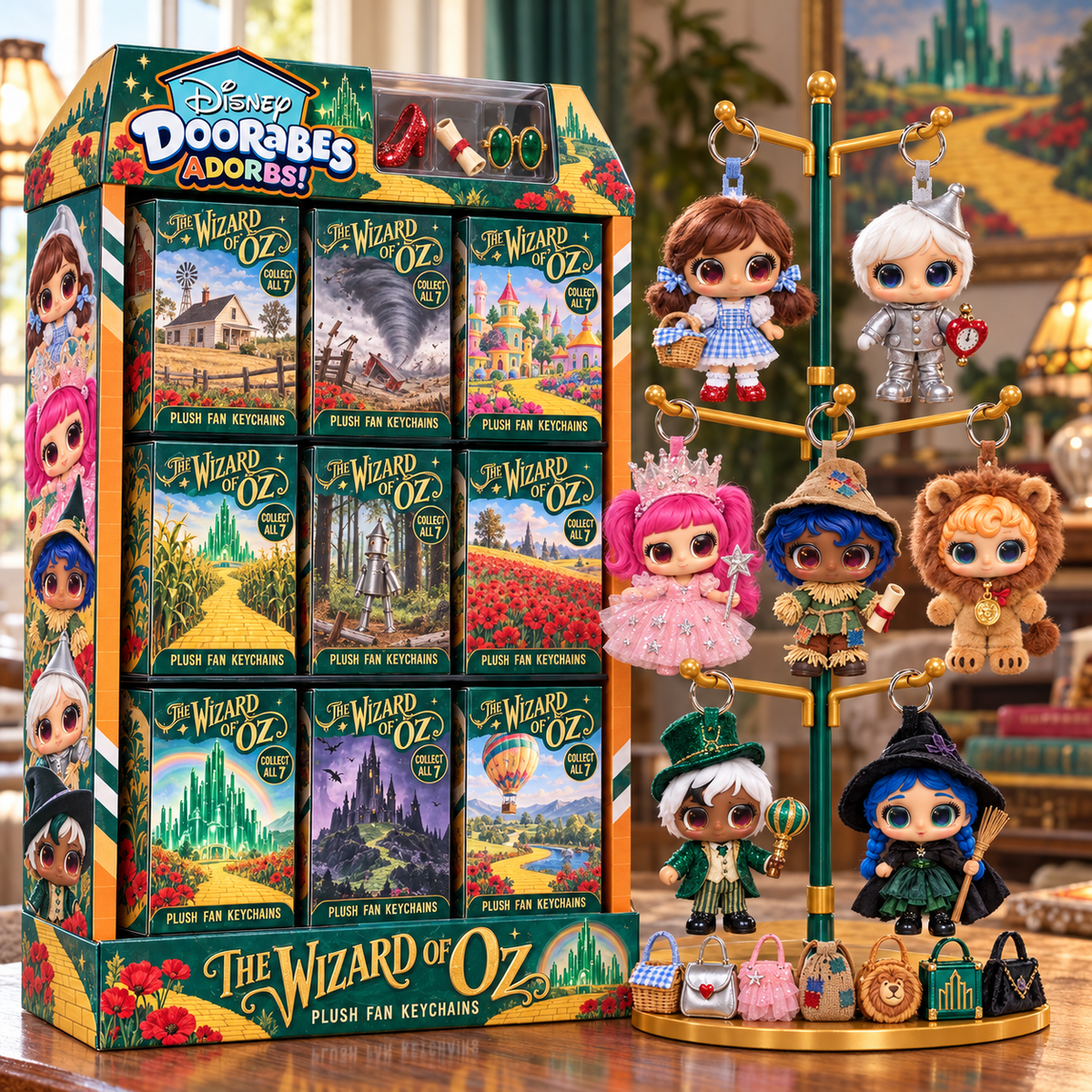 Premium TWOZ Plush Keychain Collection NTVA