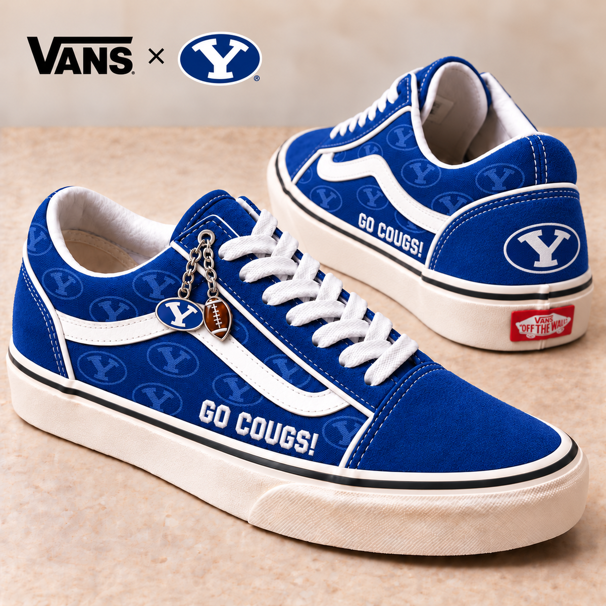 BYU Premium Low-Top Sneakers PNPA