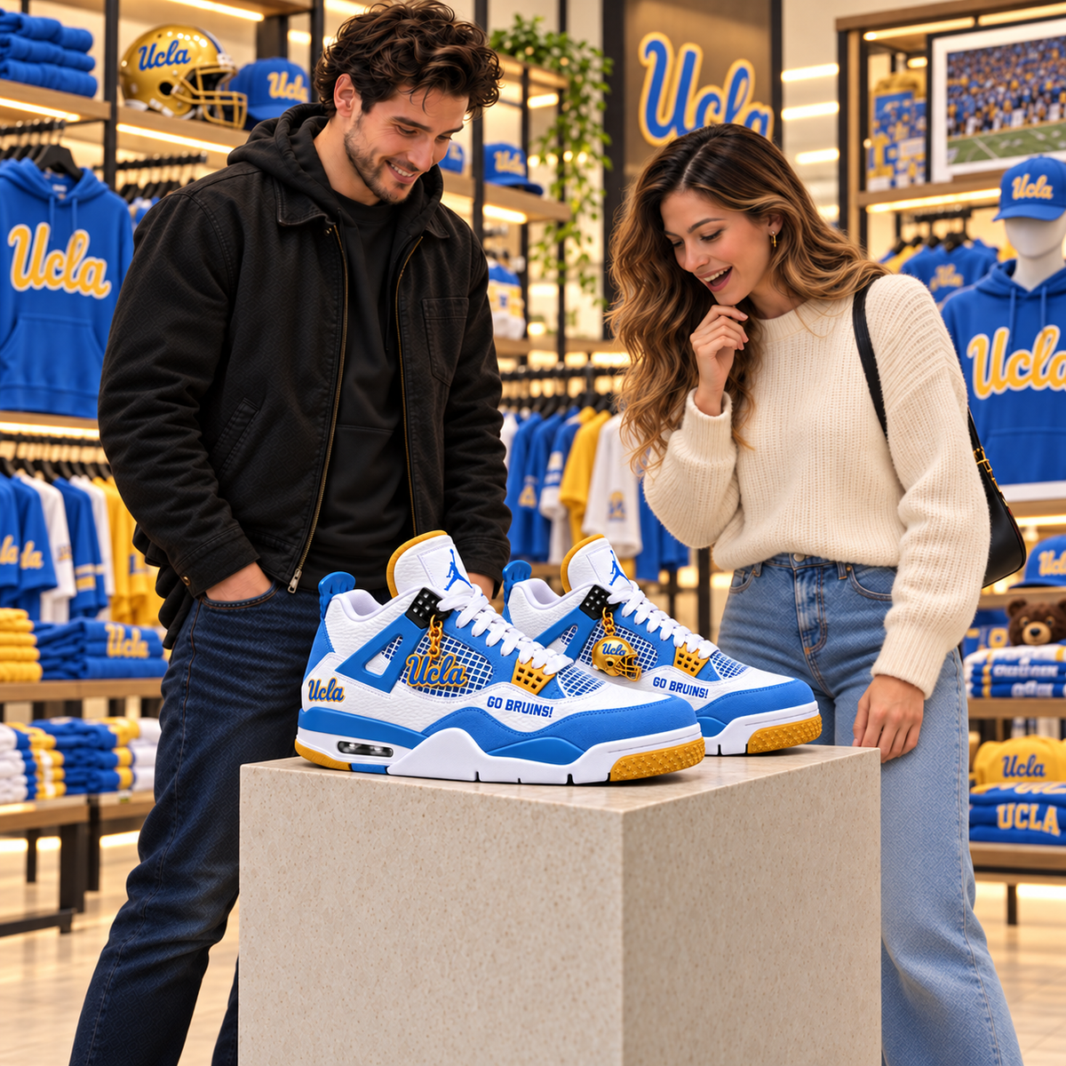 UCLA Premium Low-Top Sneakers PNPA