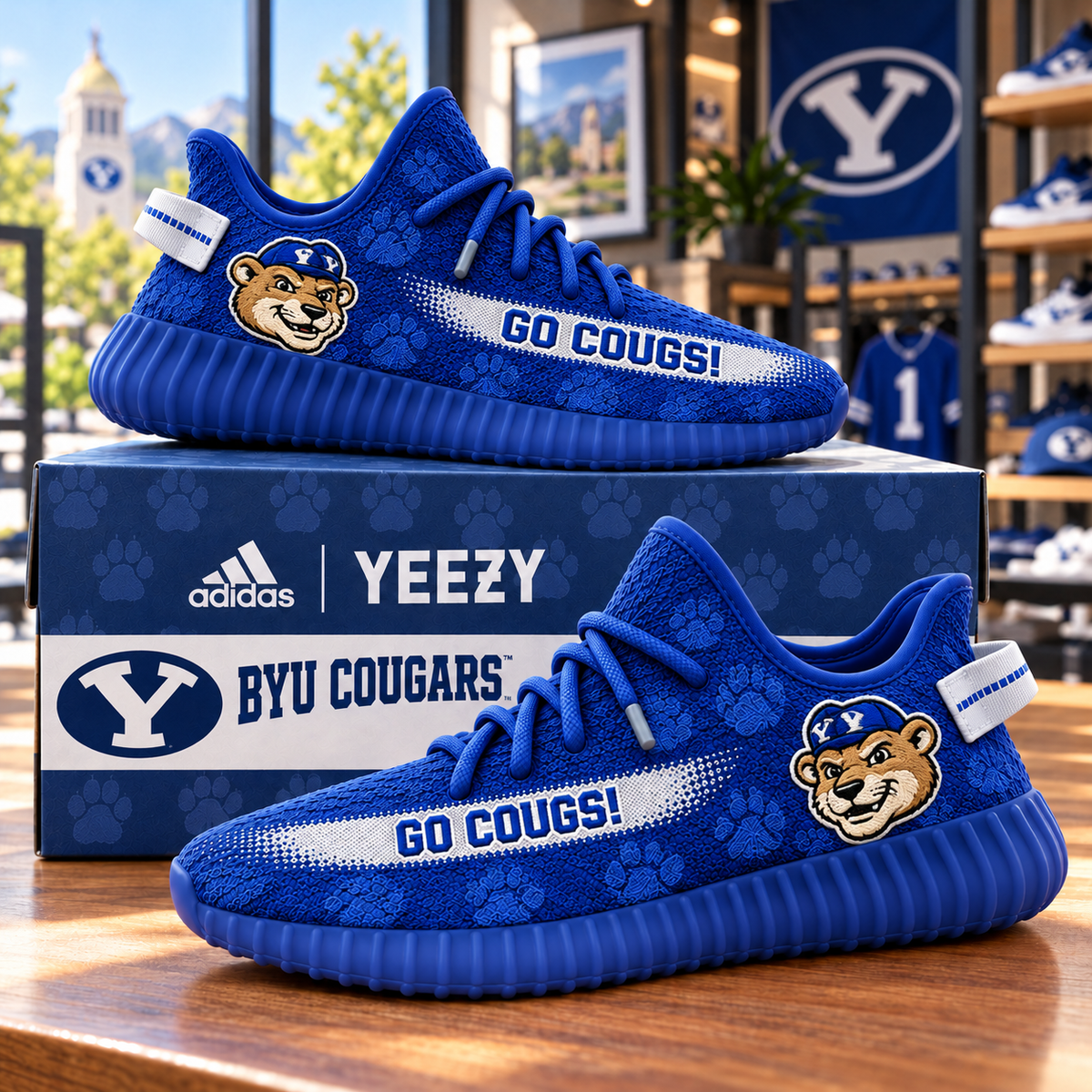 BYU Premium Low-Top Sneakers TTTT