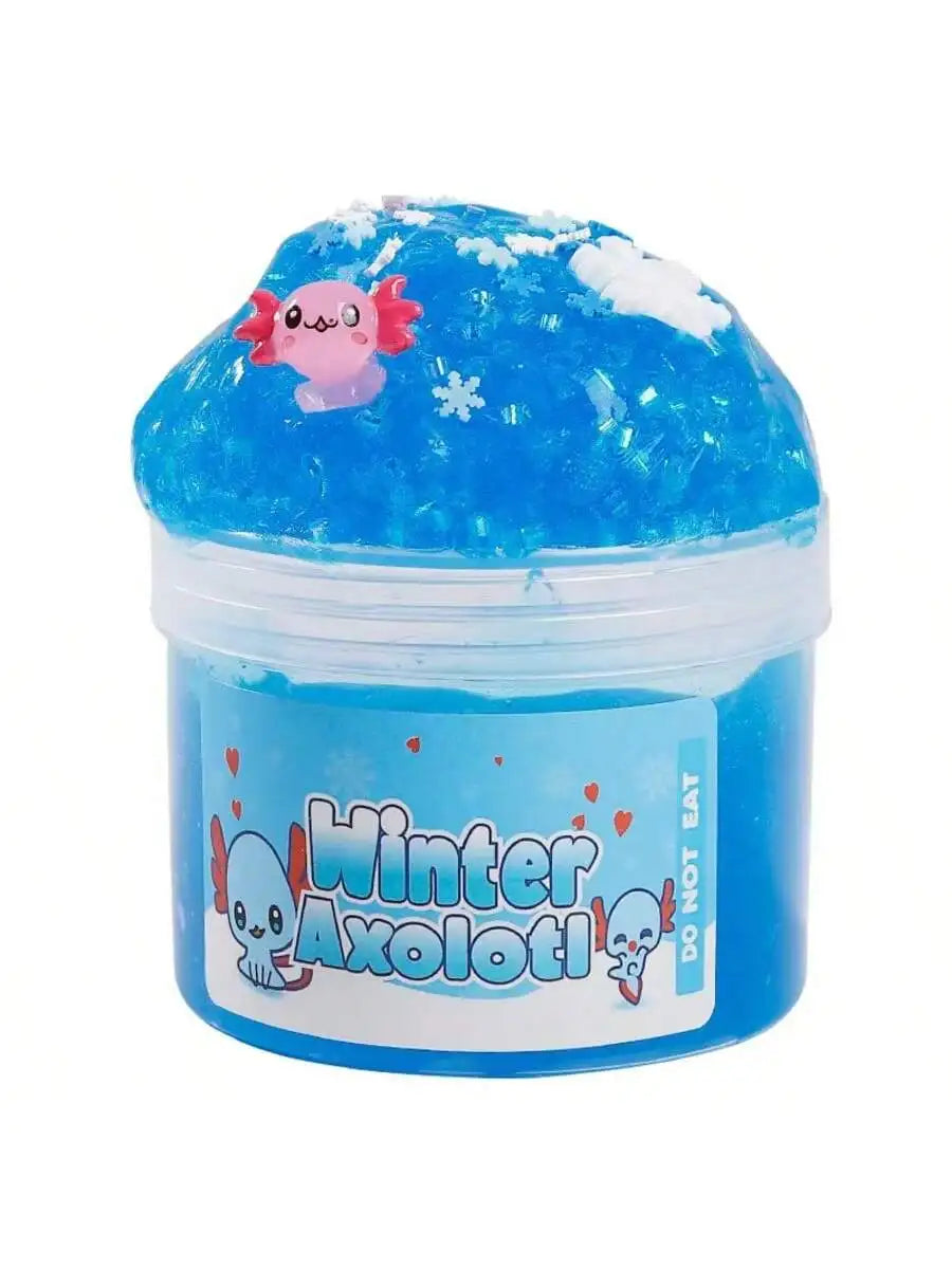Pentagonal Slime Making Experience | Springy Blue STEM Clay and Sensory Dough Set | Creative Crafts with Storage Bag | Perfect H
