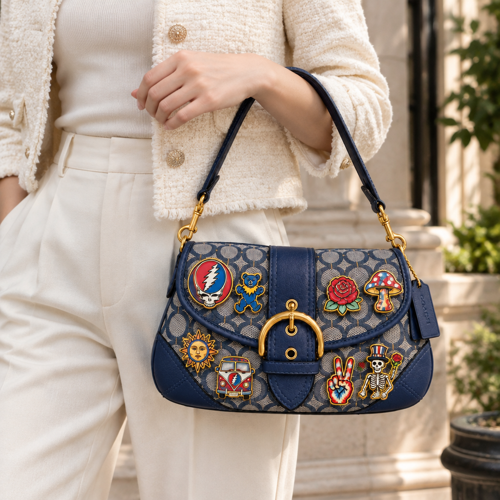 Grateful Dead Soho Bag With Charm