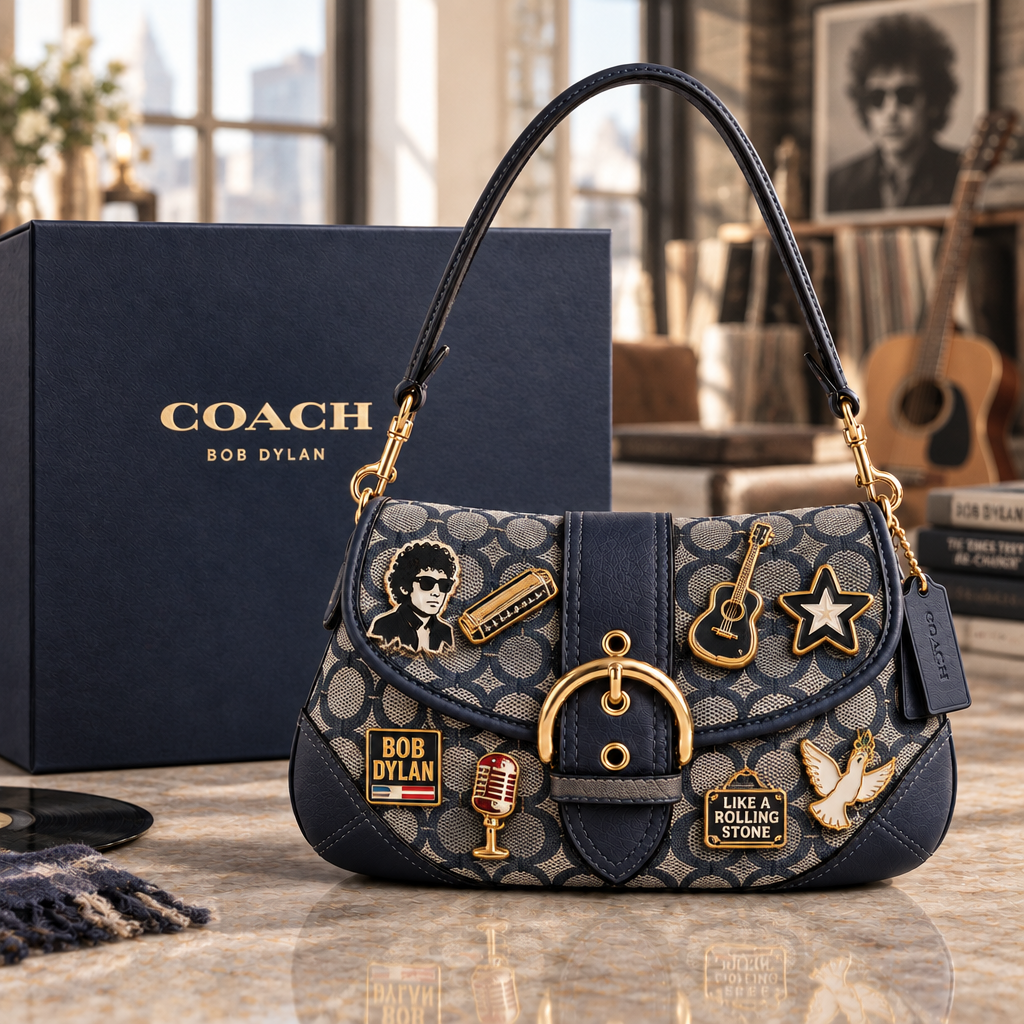 Bob Dylan Soho Bag With Charm