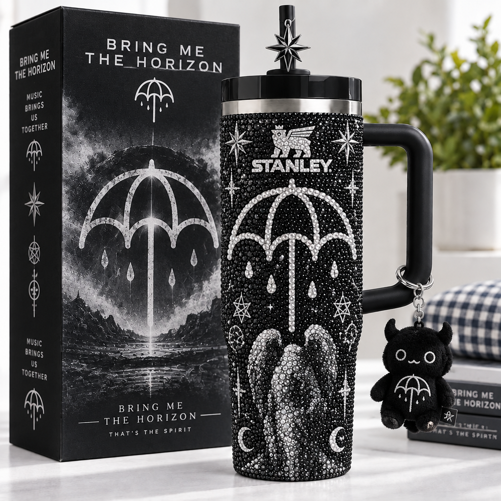 Bring Me The Horizon 40oz Tumbler With Handle TTNL