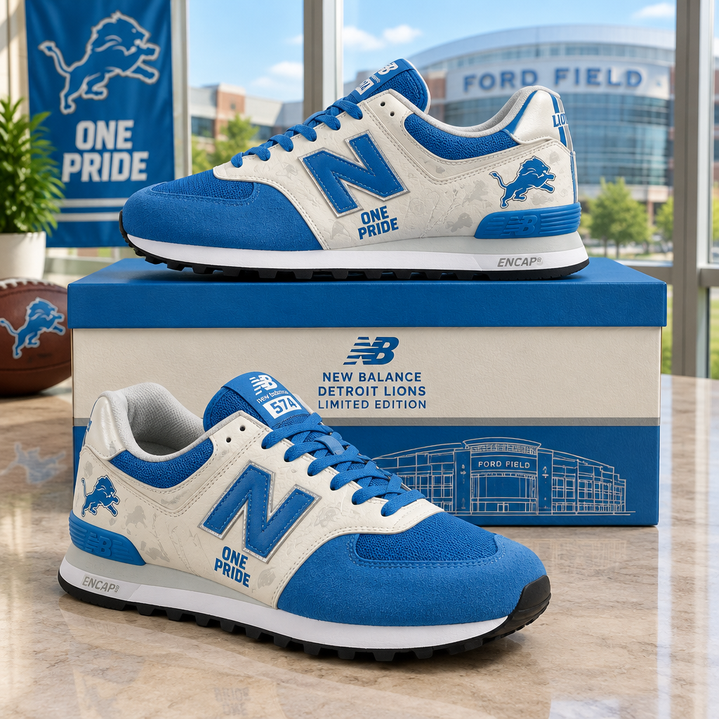 Detroit Lions NB 574 SNEAKER