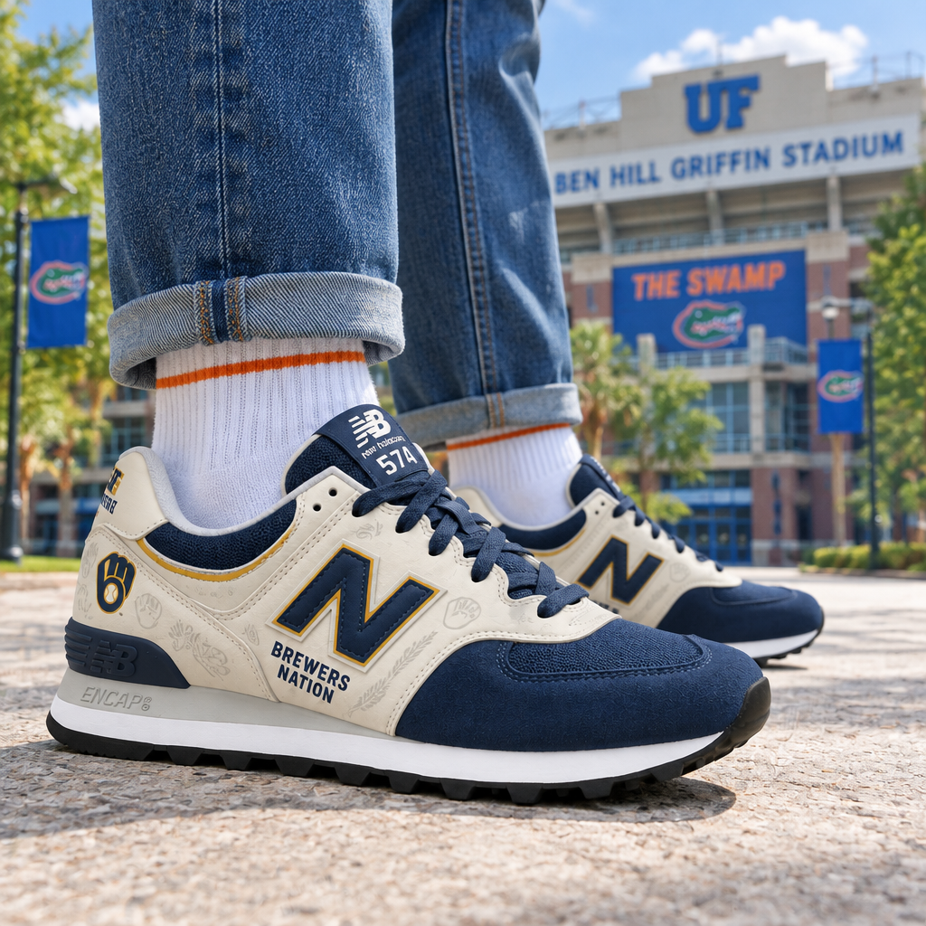 Milwaukee Brewers NB 574 SNEAKER